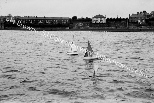 MODEL YACHT RACING ON THE LOUGH